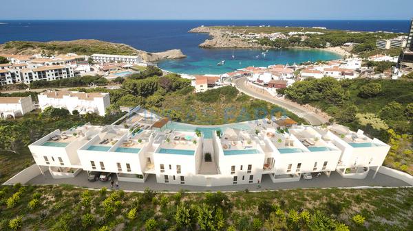 Ref. 1586V - For sale NEW CONSTRUCTION, LUXURY RESIDENTIAL COMPLEX WITH SEA VIEWS IN ARENAL DEN CASTELL, ES MERCADAL